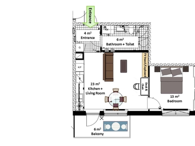 Apartment - Tränsgatan Täby