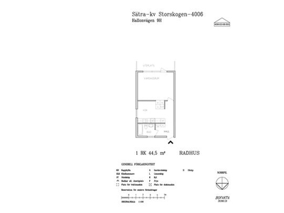 Hyr ett 1-rums lägenhet på 44 m² i Gävle