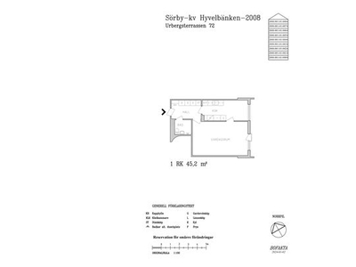 Hyr ett 1-rums lägenhet på 45 m² i Gävle