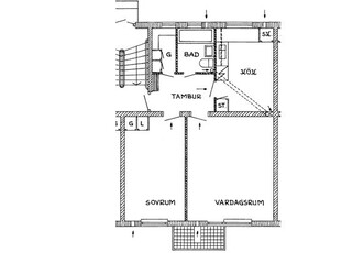 Hyr ett 2-rums lägenhet på 59 m² i Jonsered