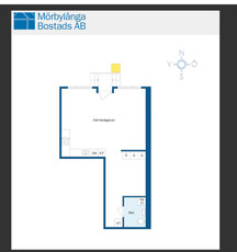 1 rums lägenhet i Mörbylånga