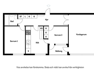 Bostadsrättslägenhet - SOLNA Stockholm