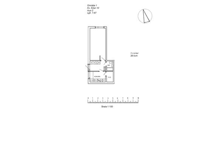 Hyr ett 1-rums lägenhet på 38 m² i Arvidsjaur