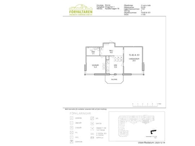 Hyr ett 2-rums lägenhet på 62 m² i Sundbyberg