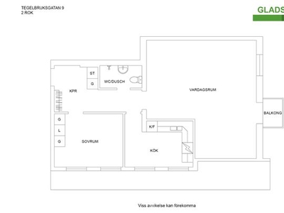 Hyr ett 2-rums lägenhet på 70 m² i Eskilstuna