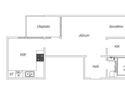 Apartment - Solarvsplan Askim