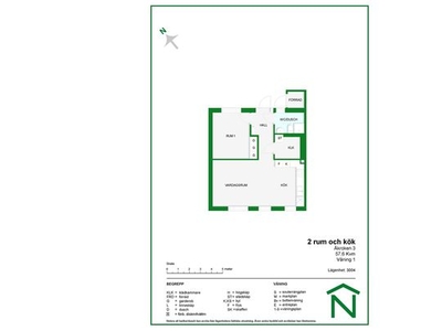 Hyr ett 1-rums lägenhet på 58 m² i Nyköping