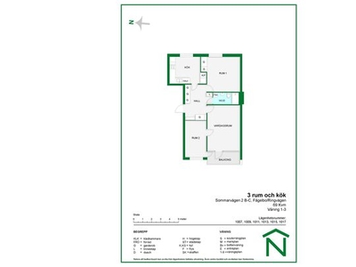 Hyr ett 1-rums lägenhet på 69 m² i Nyköping