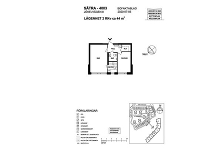 Hyr ett 2-rums lägenhet på 44 m² i Gävle