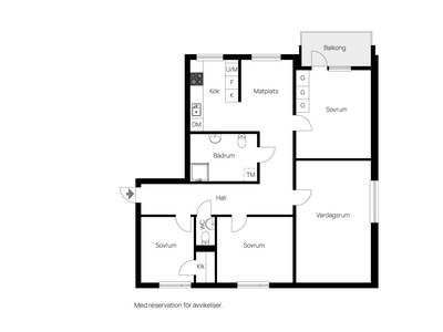 Lägenhet till salu på Idrottsgatan 3e i Åstorp - Mäklarhuset