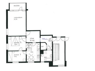 Apartment - Hökvägen Perstorp