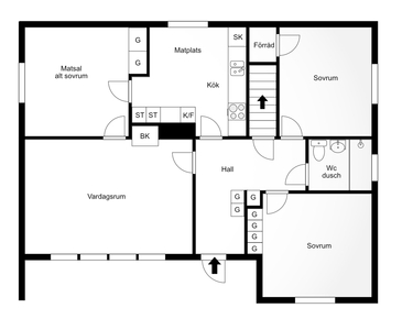 Villa till salu på Åsgårdsgatan 10 i Västerås - Mäklarhuset