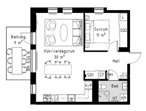 Apartment - Tärnvägen Lund