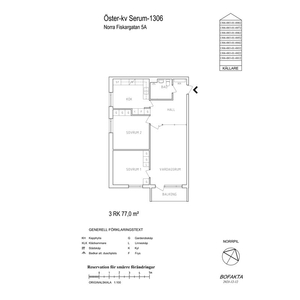 Hyr ett 3-rums lägenhet på 77 m² i Gävle