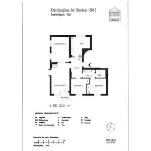 Hyr ett 4-rums lägenhet på 92 m² i Gävle