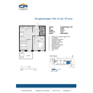 Hyr ett 2-rums lägenhet på 70 m² i Göteborg