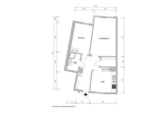 Hyr ett 2-rums lägenhet på 67 m² i Borås