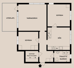 Apartment - Motionsvägen Lidingö