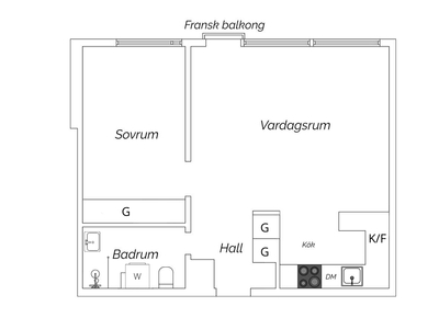 Apartment - Västergatan Göteborg