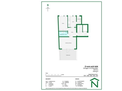 Hyr ett 1-rums lägenhet på 60 m² i Nyköping