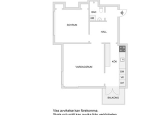 Mariagatan 10, 4 tr! Centrala Sundbyberg 2 rok, 54 kvm, Sundbyberg