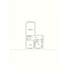 Hyr ett 2-rums lägenhet på 57 m² i Kiruna