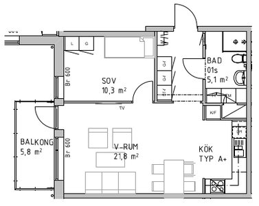 Apartment - Safirgatan Norrtälje