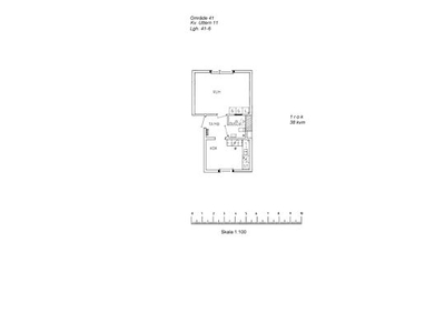 Hyr ett 1-rums lägenhet på 38 m² i Arvidsjaur