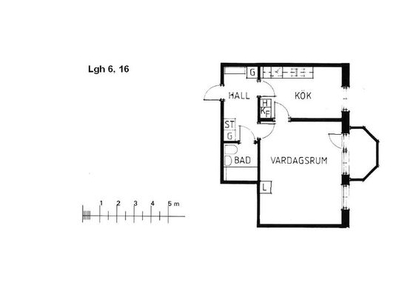 Hyr ett 1-rums lägenhet på 48 m² i Umeå