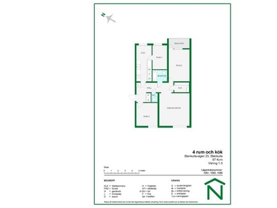 Hyr ett 1-rums lägenhet på 87 m² i Nyköping