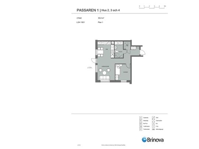 Hyr ett 2-rums lägenhet på 55 m² i Skurup