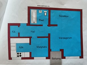 Apartment - Dalbovägen Växjö