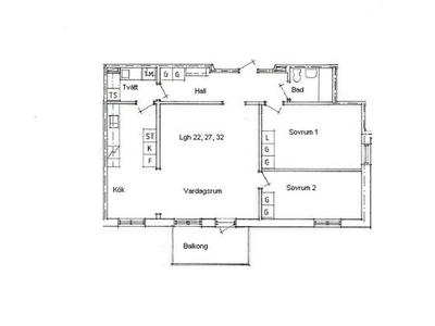 Hyr ett 1-rums lägenhet på 88 m² i Umeå