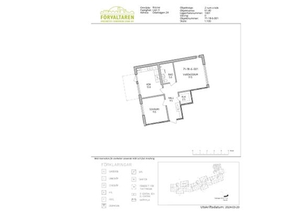 Hyr ett 2-rums lägenhet på 61 m² i Sundbyberg