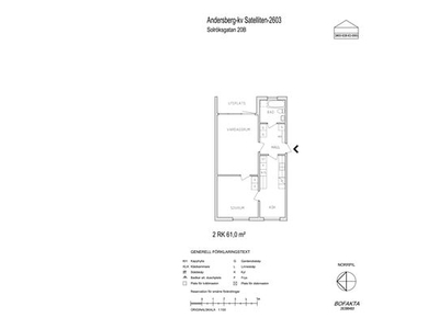 Hyr ett 2-rums lägenhet på 61 m² i Gävle