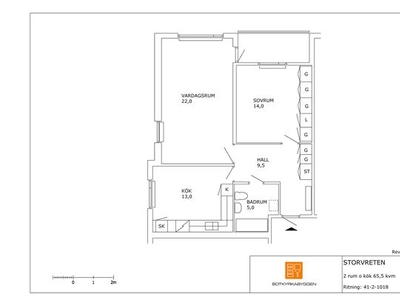 Hyr ett 2-rums lägenhet på 65 m² i Skinnskatteberg