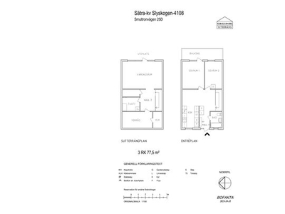 Hyr ett 3-rums lägenhet på 77 m² i Gävle