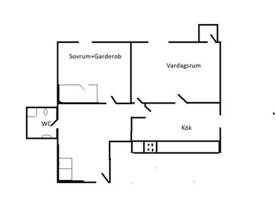 Hyr ett 2-rums lägenhet på 62 m² i Stockholm