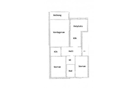 Hyr ett 3-rums lägenhet på 83 m² i Virsbo