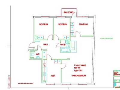 Hyr ett 4-rums lägenhet på 109 m² i Borås