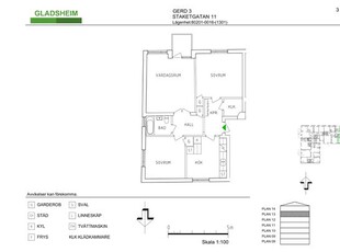 Hyr ett 3-rums lägenhet på 76 m² i Skövde