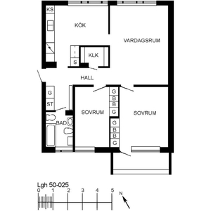 Hyr ett 3-rums lägenhet på 81 m² i Nybro