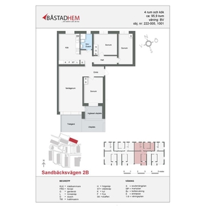 Hyr ett 4-rums lägenhet på 96 m² i Förslöv