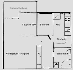 Apartment - Madlyckevägen Mariestad