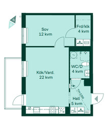 Apartment - Stadsängsgatan Sigtuna