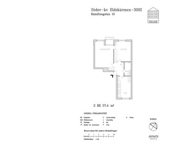 Hyr ett 2-rums lägenhet på 57 m² i Gävle