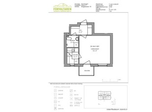 Hyr ett 1-rums lägenhet på 25 m² i Sundbyberg