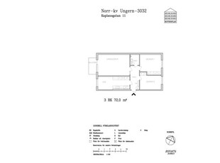 Hyr ett 3-rums lägenhet på 72 m² i Gävle