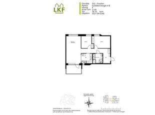 Hyr ett 3-rums lägenhet på 79 m² i Fossilen, Södra Råbylund