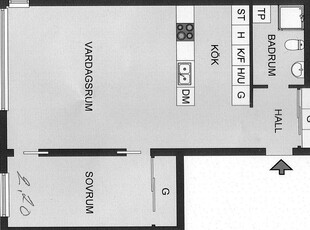 Modern 2 room close to Stureplan